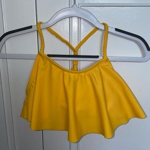 Old Navy Yellow Top and Bottom Swimsuit